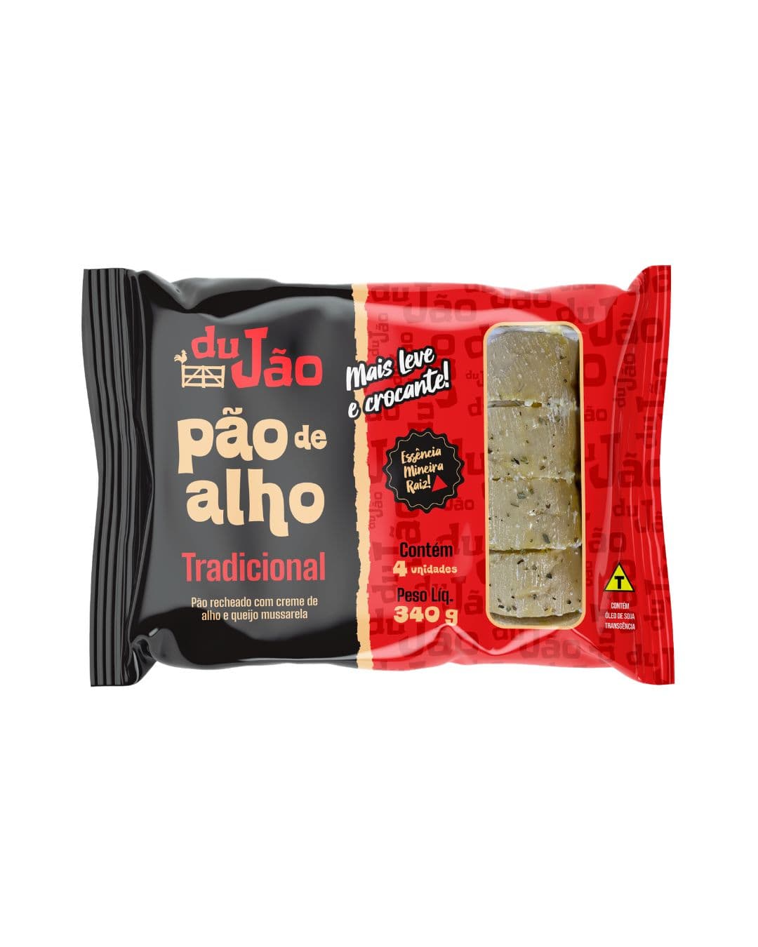 Pão de Alho Tradicional com Mussarela