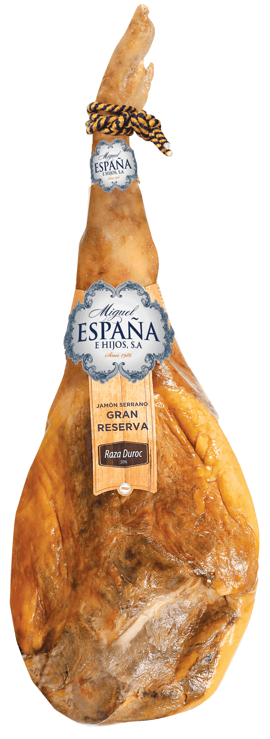 Jamón Serrano Reserva (sem osso) — aprox. 5,5 kg