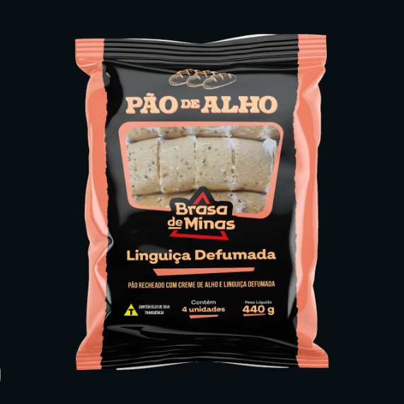 Pão de Alho Linguiça Defumada