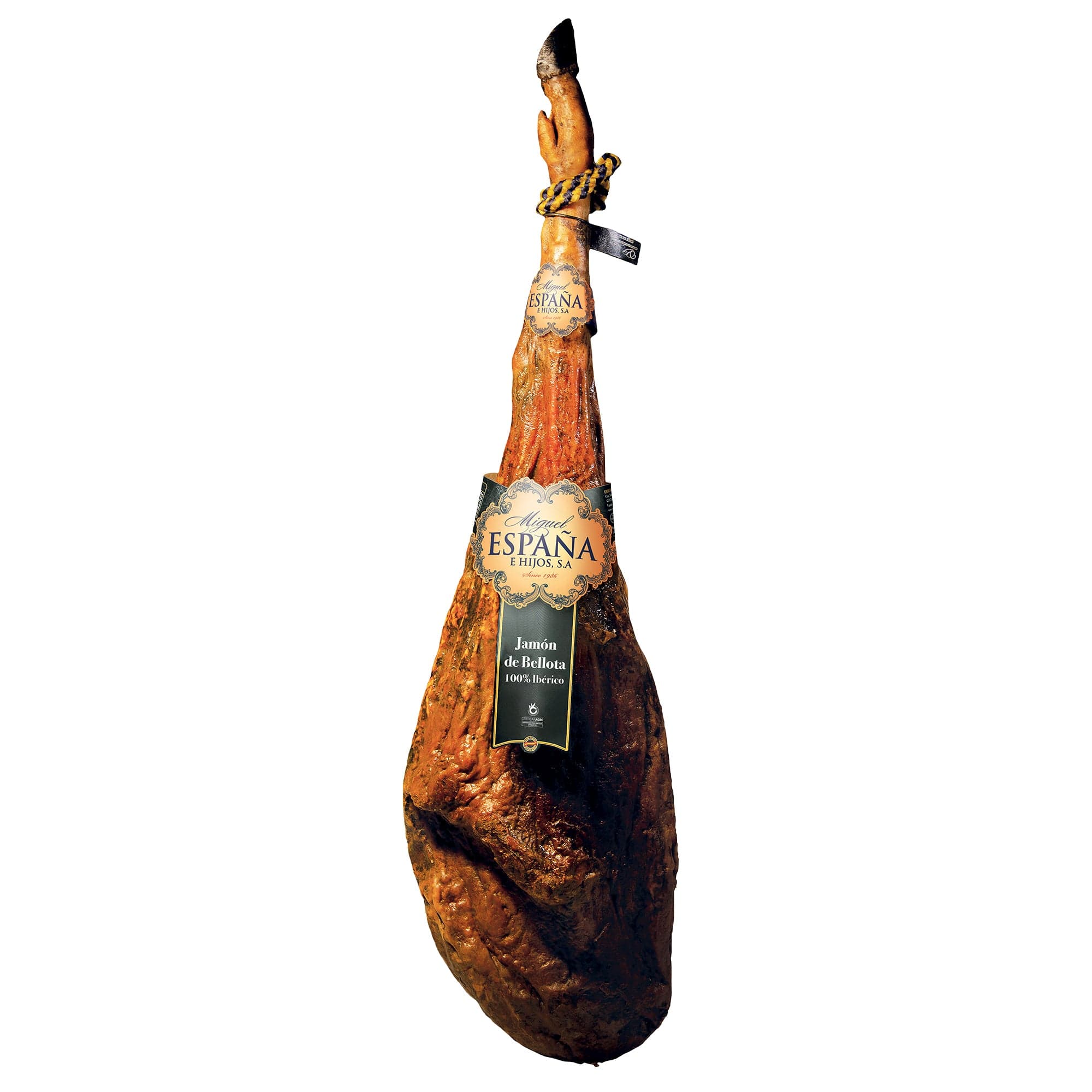Jamón de Bellota 100% Ibérico — KG (pata com osso)